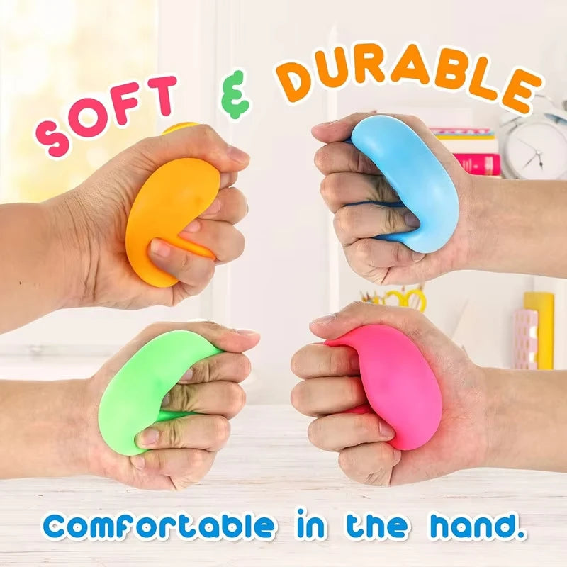 Squishy Stress Balls Antistress Fidget Toys Adults Kids Sensory Stress Relief Hand Therapy Slow Rebound Pinch Squeeze Ball Toys