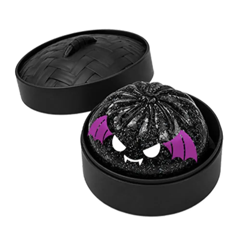 Premium Squishy Steamed Bun Dumpling Toy Slow Rising Glitter Stress Ball Stretchy Decompression Fidget Toy Desk Travel Gift ﻿