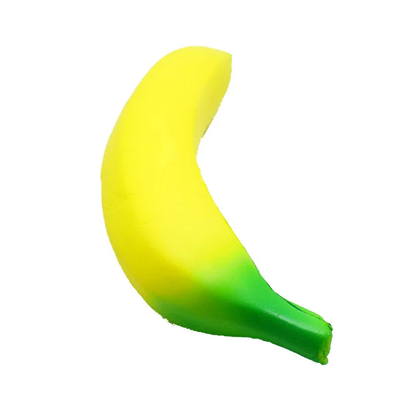 Anti-Stress Squishy Banana Toys Slow Rising Jumbo Squishy Fruit Squeeze Toy Funny Stress Reliever Reduce Pressure Prop