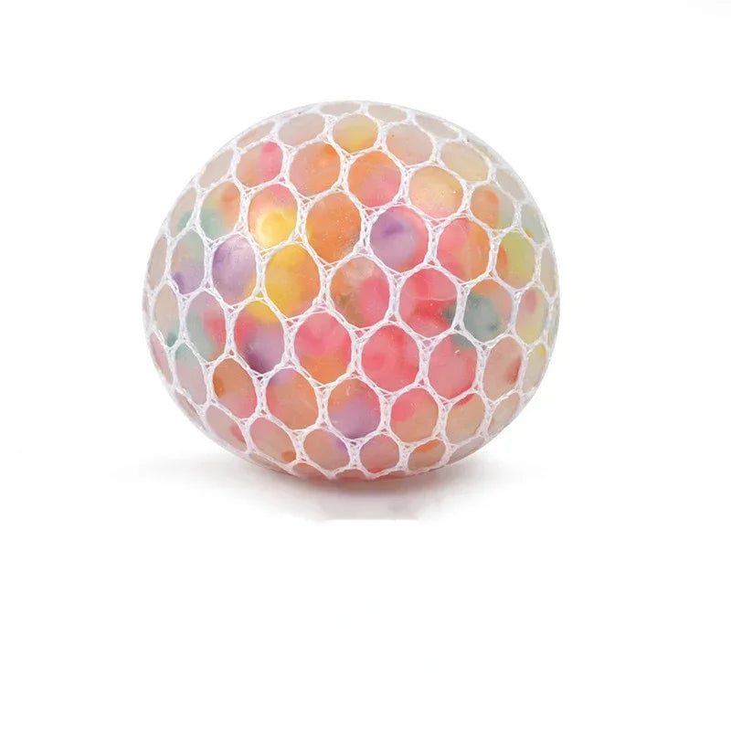 1PC Creative New Decompression and Ventilation Grape Ball Toys Tricolor Colorful Beads Grape Ball Pinch Le Toys